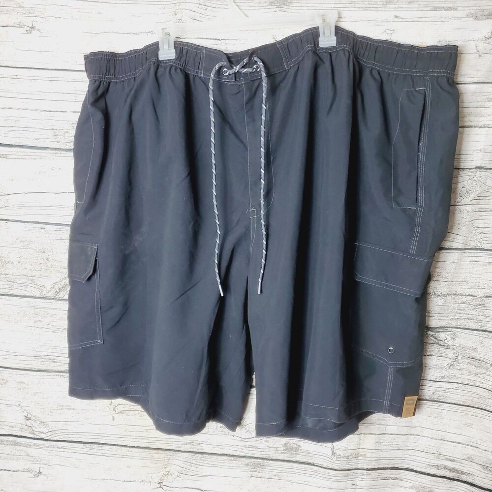 the foundry supply co Black Swimwear Shorts Size 6XL